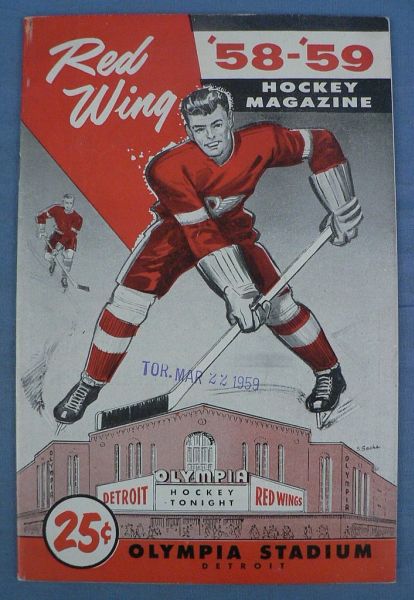 P50 1958 Detroit Red Wings